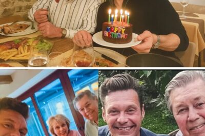 Ryan Seacrest shocked the internet when he revealed a family secret on his father’s birthday! The heartwarming photos turned out to contain an unexpected heartache: his father had just been diagnosed with cancer. “This is the most precious birthday of my life,” Ryan wrote, leaving fans speechless. The online community was in an uproar, praying for the health of the most important man in his life. This moment reminded everyone: even the brightest stars are struggling with the fear of losing loved ones.