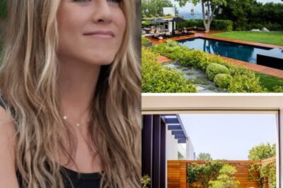 The architect designed the wrong flower garden at Jennifer Aniston’s new home. However, instead of getting angry, she calmly accepted the situation and transformed the land into something completely different, both practical and meaningful.