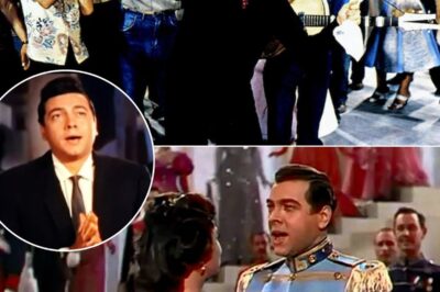 In the romantic musical film Serenade (1956), Mario Lanza delivered one of the most iconic performances of his career: Franz Schubert’s aria “Ave Maria.” Filmed at Warner Bros. Studios on August 18, 1955, this rendition showcases Lanza’s impeccable vocal technique and emotional depth. The church setting, with its soft lighting, adds to the solemn and poignant beauty of the piece.