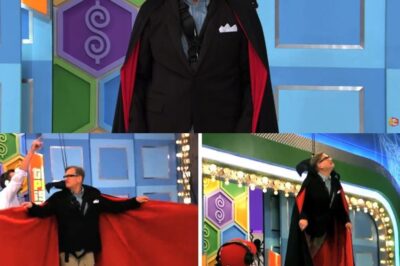 Drew Carey turns himself into Dracula and ‘flies’ in the air in rare ‘Price is Right’ BTS footage