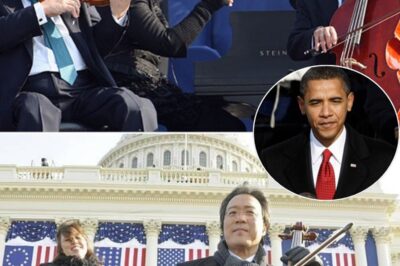 On that historic day at President Obama’s first inauguration, Yo-Yo Ma, Itzhak Perlman, Anthony McGill, and Gabriela Montero stood united, delivering a performance that transcended music and became a symbol of hope for an entire nation. As their instruments wove together the timeless melody of Simple Gifts, the cold Washington air seemed to pause, and even President Obama was seen discreetly wiping away a tear, overwhelmed by the moment’s magnitude. Gabriela Montero’s piano shimmered with grace, her genius in both classical mastery and improvisation shining beside her legendary collaborators.