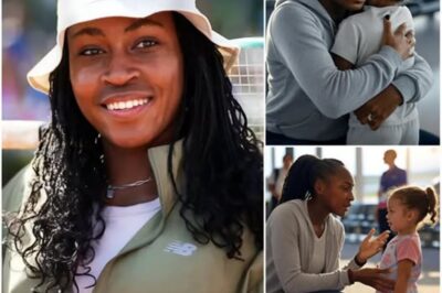 Coco Gauff ADOPTED an abandoned baby found in a trash bin at the airport while she was boarding a flight back to Toronto for the Canadian Open. After the baby was being advertised all over the airport looking for its mother, Coco immediately rushed to adopt it. “Only evil people abandon their own children.” Not only that, she also made a statement that shocked the world!