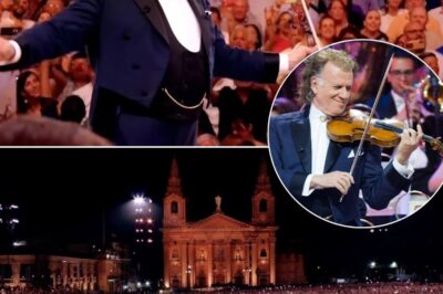 Under the Golden Maltese Sky, André Rieu Raised His Baton — And With the First Note of “Xemx,” Time Stood Still. The Orchestra Swelled, Casting a Luminous Glow Across the Sea of Faces as Emotion Rippled Through the Open Air, Each Melody a Love Letter to Malta’s Soul. As the Final Chord Shimmered Into Silence, 10,000 Hearts Beat as One — Because in That Fleeting Moment, Music Became Magic, and André Rieu Was Its Guiding Star.