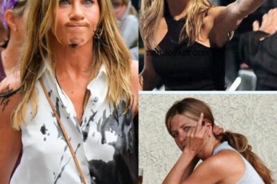 Jennifer Aniston angrily raised her middle finger to the paparazzi when she was secretly photographed by this person and he shouted an impolite question, touching a great pain that has never subsided in the Friends actress’s heart.