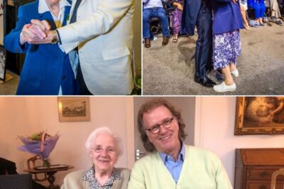 André Rieu Extended His Hand to His 105-Year-Old Sister Leona, a Devoted Fan Whose Eyes Sparkled With Pure Joy. As the Orchestra Played a Gentle Waltz, He Twisted Her With the Grace of a True Gentleman, Their Dance Testament to Music’s Timeless Magic. The Crowd Watched, Hearts Melting, as the Duo Exuded Laughter and Warmth, Proving That Age Can Never Dim a Dreamer’s Spirit. Sister Leona Wasn’t Just a Spectator in That Moment, as the Music Swirled About Them; She Was the Star of the Waltz.