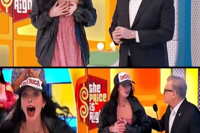 “The Price Is Right” Contestant’s Dress Almost Comes on Down as she ran onstage to greet Drew Carey