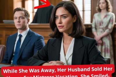 When Sarah Mitchell Left for a Short Trip, She Never Imagined Her Husband Would Betray Her by Selling Her House to Spoil His Mistress With Champagne Vacations and Luxury Escapes—Yet in Court, Instead of Breaking Down, She Smiled Coldly and Unleashed a Secret That Not Only Exposed His Fraud but Crushed His Mistress in Front of Everyone Watching.