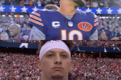 NFL explodes with outrage as Bears rookie Caleb Williams, the No. 1 overall pick, caught laughing, joking, and “mocking” America’s National Anthem on live TV before stunning loss to Vikings — furious fans call him immature, legends question his leadership, and critics warn his career may be spiraling into scandal before it even begins!