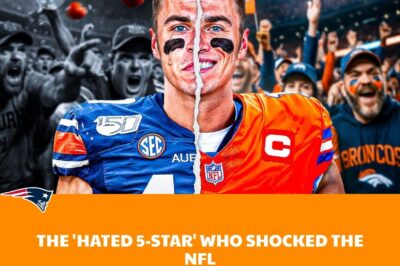 From “Bo Picks” to NFL Savior: The Hated 5-Star Who Was Booed Out of Auburn, Humiliated by His Own Fans, Left for Dead by Draft Experts—Only to Rise From the Ashes in Denver, Smash Rookie Records, Play Through a Broken Back, and Silence Every Doubter Who Ever Called Him a Bust.