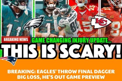 “SHOCKWAVES in the NFL as Philadelphia Eagles Deliver the FINAL DAGGER to Patrick Mahomes and the Kansas City Chiefs, Sending the Reigning Dynasty Crashing Toward an 0–2 Disaster, With Star Tight End Dallas Goddard OUT, Injuries Piling Up, and Fans Bracing for the Collapse of a Champion Nobody Thought Could Fall This Fast!”