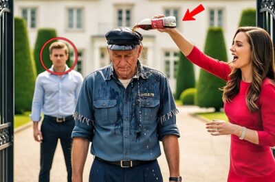 Billionaire father disguises himself as poor janitor to test his son’s fiancée – her reaction moved him to tears and changed everything!