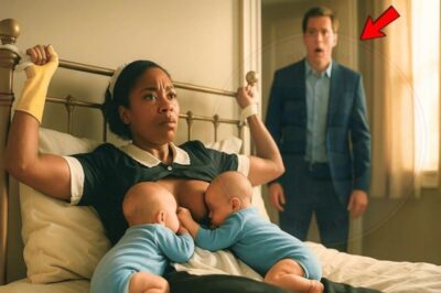 A millionaire suddenly returns to find his maid tied up with her twins… and the shocking ending…