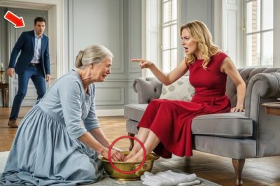 The old woman begged her son’s fiancée: “My arms are tired!” – then the millionaire rushed over…