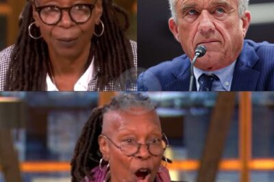 WHOOPI EXPLODES LIVE ON AIR! In a fiery showdown that left The View audience speechless, Whoopi Goldberg called “BS” on RFK Jr.’s vaccine stance — and she didn’t stop there. Cameras captured every tense second as her co-hosts froze, the crowd gasped, and Whoopi declared: “We’ve heard enough!”