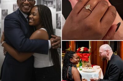 Leila Roker, the daughter of the famous Today show weatherman, was recently proposed to by Sylvain Gricourt in Venice with a ring that was not only dazzling but also of royal lineage. The ring once belonged to an 18th-century European princess, passing through countless dynasties and royal secrets before Sylvain carefully placed it on Leila’s hand. Etched on the ring was a special inscription, believed to be words from Al Roker dedicated to both of them, leaving Leila overwhelmed with emotion