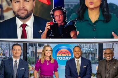 JD Vance’s Explosive Claim: NBC Host Left ‘Speechless’ After Being Fact-Checked for Allegedly Hiding Trump’s Middle East Peace Triumph