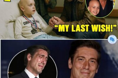 DYING GIRL WITH CANCER HAD ONE FINAL WISH — DAVID MUIR’S UNBELIEVABLE RESPONSE LEFT HER FAMILY IN TEARS 💔🕊️…