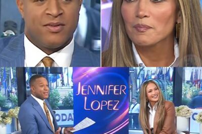 TENSE TV MOMENT: Jennifer Lopez SHUTS DOWN Craig Melvin After Divorce Question — Audience Gasps as She Fires Back ‘Look at This Guy!’ The awkward exchange went viral instantly, sparking debate about respect, privacy, and live TV boundaries.