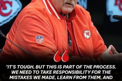 💥 Chiefs Head Coach Andy Reid Takes Full Responsibility After Humiliating Loss to Jaguars — “We Have to Learn, Grow and Get Better From This Loss.” 👇