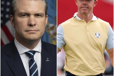“BEATEN BEATEN – PAY NOW!” – Rory McIlroy sues Pete Hegseth and Network for $50 MILLION after shocking direct attack. No one expected it.
