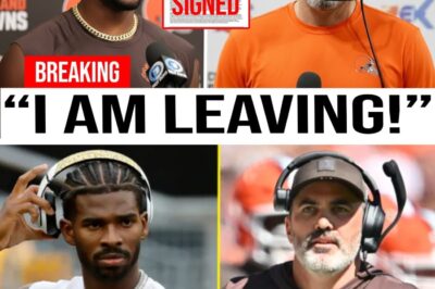 Shedeur Sanders’ $100M Bombshell: The Live-TV Moment That Put Kevin Stefanski on the Brink