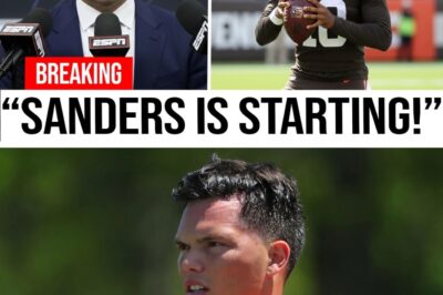Bombshell Leak: Jimmy Haslam’s Secret QB Switch—Shedeur In, Is the Dillon Gabriel Era Over?