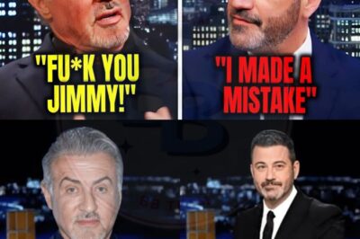 “Sylvester Stallone’s Explosive Showdown on Jimmy Kimmel: The Moment He Walked Out!”