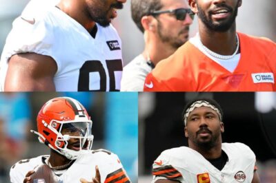 Myles Garrett Just SHOCKED the NFL World — His Explosive Comments About Shedeur Sanders Becoming QB1 Have Fans Losing Their Minds!