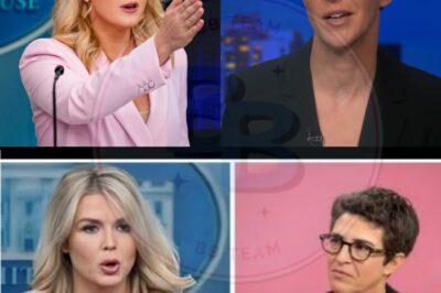 Maddow Laughs Out Loud After Karoline Leavitt Drops a Secret About the Show – What Did She Reveal That Had Everyone in Stitches?