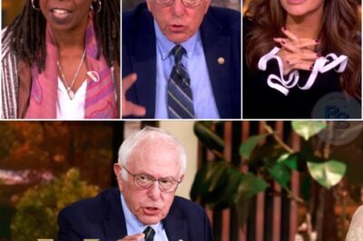 LIVE TV ERUPTION: Chaos Hits The View as Bernie Sanders and Hosts React to ‘No Kings’ Protest & Trump’s Bizarre AI Video