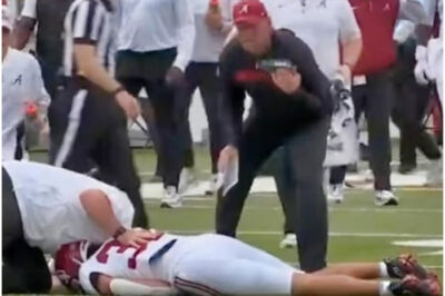 Frightening Scene As Alabama WR Derek Meadows Knocked Out Cold After Taking Nasty Hit From Missouri Defender [VIDEO]