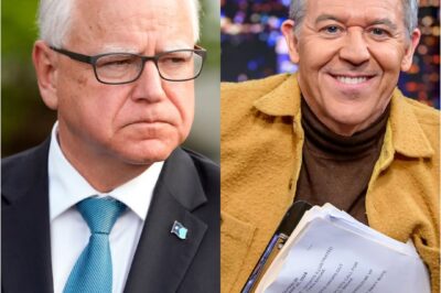 Tim Walz goes berserk after being knocked out by Greg Gutfeld in shocking live TV fight