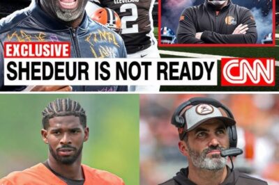 The Cleveland Browns’ Quarterback Crisis: The Unfolding Drama of Shedeur Sanders, Kevin Stefanski, and the Unyielding Pressure from Coach Prime