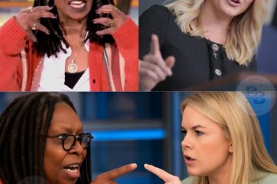 “‘SIT DOWN, BARBIE.’ Karoline MOCKS Whoopi Goldberg on Live TV — But 7 Seconds Later, She REGRETS It Forever.” One sharp sentence from Whoopi turned the entire studio silent — and left Karoline visibly shaken.