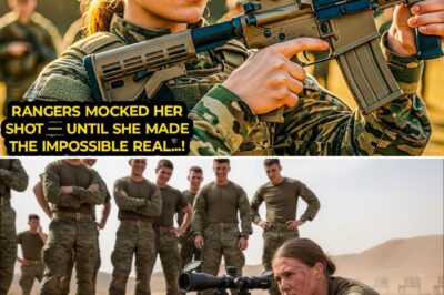 “A Joke?” Rangers Mocked the SEAL Sniper — Until Her 3,200m Barrett Shot Silenced Them All.