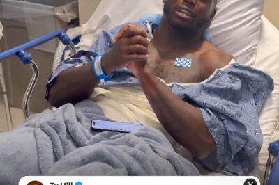 Season Over? Tyreek Hill Dislocates His Knee During Dolphins’ MNF Win Over Jets