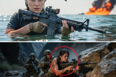 “F*ck the Orders — 300 SEALs Left for Dead, One Rogue Sniper Changed Everything”. The command post smelled like burnt coffee and false confidence. Navy SEALs from Task Unit Trident crowded around the operations map, planning their night raid through a narrow Afghan valley. Voss stood in the back, silent, her rifle case against the wall. She wasn’t supposed to be there long—just an Army sniper attached to provide overwatch. But three days of surveillance had shown her what satellite imagery hadn’t: fresh fighting positions dug into the eastern ridge, interlocking fields of fire, and the kind of patience only seasoned insurgents possessed. She’d seen it before—too perfect, too quiet. The calm before an ambush. “Sergeant, maybe your scope needs cleaning,” Senior Chief Marcus Webb said without looking at her. The room laughed. She didn’t. Instead, she flipped open her range book, showing precise grid coordinates, timestamps, movement logs. The intel officer glanced for half a second. “Could be shepherds,” he said. Voss just nodded, closed the book, and stepped back. Her grandfather’s voice echoed in her head: “The most dangerous thing in combat isn’t the enemy, Rey—it’s the officer who thinks his rank makes him smarter than reality.” By midnight, she was on Hill 842, alone. Her M110 laid out in the dust, suppressor fitted, 80 rounds of match-grade ammo lined in quiet rows. Through her scope, she watched Trident move like shadows down the valley floor. Her radio crackled. “Trident Six to Overwatch, Oscar Mike to Checkpoint Alpha.” Ten minutes to the kill zone. Voss could see the enemy waiting—shapes tucked deep into the rocks, machine guns ready. She called it in. “Overwatch to Trident Six, recommend shift north 200 meters. Multiple positions—” “Negative, Overwatch. We’re maintaining course.” The decision was made. The clock was running out….