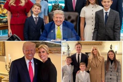 ✨ A truly remarkable and patriotic family that always puts America first. The most beautiful First Daughter and her wonderful family paid a heartfelt visit to President T.r.u.m.p in the Oval Office for a very special moment. But there was one unexpected detail that left everyone absolutely speechless. 😮 What a breathtaking family!