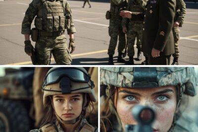 New SEAL Recruits Mocked The Only Female Officer — “She’s Wearing Outdated Gear,” They Snickered… Until The General Shouted In Their Faces: “That’s Standard Issue For Battlefield Heroes!” The morning sun beat down on the SEAL training compound, turning the asphalt into a mirror of heat and arrogance. Fresh recruits strutted across the grinder, their brand-new tactical gear gleaming under the light — polished, modern, expensive. Then she walked in. Lieutenant Ava Cross — the only female officer in the intake — wearing outdated camo fatigues, scuffed boots, and an old plate carrier that looked like it had survived a war. The whispers began immediately. “Did she get that from a museum?” one recruit sneered. “Maybe the thrift store was running a sale,” another laughed. Even the instructors smirked, assuming she was some diversity recruit meant to “inspire” them. But Ava didn’t flinch. She simply adjusted her vest and took her place at the front of the formation, eyes forward, silent as stone. Then the General arrived. General Mason Briggs, a man whose voice could quiet storms. He scanned the ranks, expression unreadable — until his gaze landed on Ava. He stopped. His jaw tightened. And then he turned on the recruits, his voice erupting across the compound like thunder…