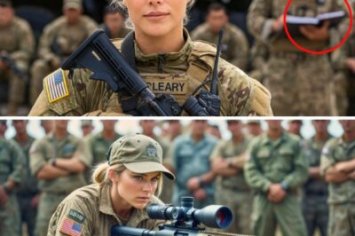 ‘Let Me Teach You to Shoot” — They Laughed at the Quiet Sniper Until a SEAL Colonel Saw Her Record The first thing they noticed about Maya Reeves was how small she looked in the desert wind. The second thing was that she didn’t talk much. She arrived at Fort Clayborne on a Tuesday, carrying a duffel bag that looked too heavy for someone her size. Her boots were scuffed, her uniform plain, her nametag missing its rank strip. To most of the young recruits gathered at the firing range, she looked like a clerk who’d gotten lost. “Hey, sweetheart,” one of them joked, tossing her a rifle. “You sure you’re in the right place? The med tent’s that way.” Maya caught the rifle without flinching. “I’m in the right place,” she said quietly. The others snickered. She set her stance, adjusted the scope, and began aligning her shot. A few rolled their eyes — her movements were slow, methodical, almost delicate. No one paid attention when she pulled the trigger. Then came the sound — a single, clean crack. And a half-mile away, the steel target’s center disappeared. The laughter stopped. Maya didn’t even look up. She chambered another round, adjusted by half a degree, and fired again. Crack. Another perfect hit. Ten rounds later, every target — moving or still — was down. No misses. No hesitation. The range went silent. Someone whispered, “Holy hell…” But Maya just handed the rifle back, calm as a winter morning. “The scope’s off by a hair,” she said softly, “You might want to recalibrate it.” Later that day, word reached Colonel Jack Donovan, the SEAL commander temporarily stationed at Clayborne. He was reviewing personnel logs when a report caught his eye — unauthorized use of range equipment by civilian consultant, Reeves, M. He frowned, opening her file. The next moment, his coffee froze midair….