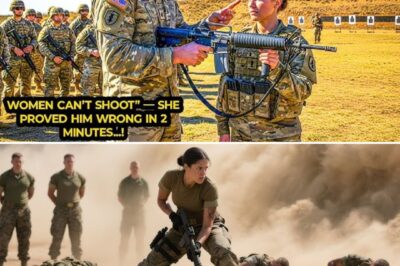 “He Shattered Her Rifle to Humiliate Her — She Borrowed His and Shot a Perfect 40 in Front of the Entire Battalion” “Women don’t have the instinct for this. They overthink the fundamentals.” That was what Drill Sergeant Haywood said the morning he destroyed Private First Class Lena Torren’s rifle in front of the entire company. It was supposed to be a lesson. A demonstration. But it became something else entirely. What Haywood didn’t know—what none of them knew—was that Lena’s grandfather had spent twenty-two years as a Marine Corps shooting instructor at Quantico. That she’d been raised on a Wyoming ranch where missing a shot didn’t just bruise pride—it meant losing livestock to predators. And that in less than two minutes, she would pick up his M4, compensate for an unfamiliar zero, and shoot a perfect qualification while half the battalion watched in silence….