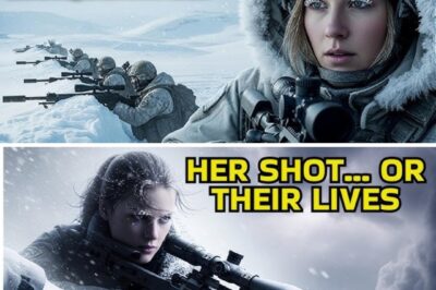 Nobody Thought the Alaska Female Sniper Could Survive — But She Led Six Missing SEALs Back The wind in Alaska doesn’t howl — it hunts. It tore across the ridgeline like a living thing, dragging snow into blinding white walls that erased horizon, sound, and hope. Somewhere beneath that storm, Lieutenant Maya Kincaid lay flat against the ice, her body half-buried, her breath fogging the inside of her scope. She hadn’t felt her fingers in hours. Didn’t matter. At a mile and a half away, through swirling snow and madness, six Navy SEALs were pinned behind a ridge — cut off, frozen, surrounded. No radio contact. No extraction. Command had already whispered the unthinkable: they’re gone. But Maya didn’t believe in gone. She’d grown up in this wilderness — trapping, hunting, reading the wind like it was a language only she understood. To the brass back at Anchorage Command, she was just the quiet woman who never spoke unless spoken to, the one who fixed her own gear and drank her coffee black. To the men freezing in that valley, she was their only chance. The storm had grounded every aircraft. Drones couldn’t see through the whiteout. Even GPS was useless. But Maya could still hear. She closed her eyes and listened — the way her father had taught her when she was ten and learning to track moose in blizzards. Snow against rock. Metal against fabric. A faint cry carried by the wind. There. She adjusted her scope, lined up a patch of movement — then took a single, slow breath. Exhale. Crack.