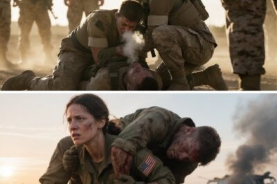 They Mocked Her for Pausing — But She Then Dragged a 300-Pound Soldier for Miles They said she was too small. Too slow. Too fragile for combat rescue duty. When Sergeant Olivia Hayes stopped mid-run during the final endurance test at Fort Bragg, the instructors started writing her off. “Another one down,” someone muttered. “Can’t hang with the real soldiers.” The Carolina sun was merciless — 104 degrees, dust in the air thick enough to taste. Fifty candidates had started that morning. Only a handful were still moving. Olivia, drenched in sweat and breathing hard, stood still on the dirt road — eyes locked on something beyond the finish line. Then came the snickers. “She’s quitting.” “Told you she wouldn’t make it.” But she wasn’t quitting. Her gaze had fixed on the hill a hundred yards away — where Corporal Dean Turner, a 300-pound ex-linebacker and fellow candidate, had collapsed face-first in the dirt. His pack still strapped on. His radio silent. While everyone else kept running, she dropped her rucksack, sprinted toward him, and dropped to her knees. “Dean!” she shouted, rolling him over. No response. His pulse was fading, his lips cracked white with heatstroke. The instructors yelled from the ridge, “Leave him, Hayes! That’s not part of the test!” But Olivia wasn’t listening…
