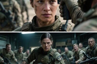 They Pressed a Gun to Her Head — And Discovered Why You Never Threaten a Navy SEAL The gas station sat alone at the edge of Route 91, its flickering neon sign buzzing against the midnight sky. Rain had just started to fall — the slow, heavy kind that soaked through denim and silence alike. Claire Donovan didn’t look like someone who’d spent fifteen years in Naval Special Warfare. To the three men who followed her into the store, she looked like an easy mark — just another woman on a long drive, hoodie pulled tight, eyes tired, mind somewhere else. They couldn’t have been more wrong. The first man watched her from the snack aisle. The second blocked the exit. The third, jittery and reckless, pulled the gun. “Wallet. Keys. Now,” he hissed. Claire didn’t move. Her reflection in the cooler door stared back at her — calm, unreadable, every muscle quiet but coiled. “Hey!” he snapped, pressing the barrel against her temple. “You deaf?” Her breath slowed. One second… two… She could hear the click of his safety, the nervous rhythm of his boots on tile. She knew fear — its scent, its math — but she also knew control. The clerk froze behind the counter, eyes wide. “Please, ma’am, just give him what he wants,” he whispered. She turned her head slightly, just enough to meet the gunman’s eyes. And when she spoke, her voice wasn’t trembling. It was low, level — the kind of tone that made men listen. “You ever held a weapon you don’t understand?” The man blinked, confused. “What?” “You’re holding a Glock-19 with a trigger job that’s too light,” she said evenly. “Twitch wrong, and you’ll paint this wall before you know it.” He hesitated. She smiled faintly — not cruelly, but like someone who’d already calculated the next three moves. Outside, the storm broke. Thunder rolled. And before anyone could react, she moved — faster than the gunshot that never came.