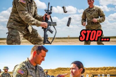 “He Broke Her Rifle on the Firing Line — Two Minutes Later, She Redefined What ‘Soldier’ Meant”. The words hit harder than the recoil of any weapon. “They lack the proper instinct for this. They just overanalyze the fundamentals.” Drill Sergeant Haywood’s voice carried across the live-fire range like a challenge carved in concrete. Then, before the eyes of the entire company, he shattered Private First Class Lena Torin’s rifle over his knee — the snap echoing louder than the gunfire that had filled the morning moments earlier. The range fell silent. No one spoke. No one moved. Haywood, tall and square-jawed beneath his campaign hat, looked down at the twisted weapon like it was proof of everything he believed. What he didn’t know — what none of them knew — was who Lena Torin really was.