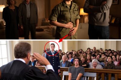 At 2 A.M. My Stepbrother Stabbed Me — Parents Laughed, But the Judge’s Verdict Silenced Everyone The knife didn’t make a sound when it entered — just the soft tear of fabric, the gasp that followed, and the smell of iron flooding the kitchen. It was 2:03 a.m. when Lena Hart realized her stepbrother wasn’t just drunk. He was furious — blind, broken, and looking for someone to blame. The world tilted, her hand pressing to her side, warm blood slipping between her fingers. “Evan,” she whispered, “please—” But he didn’t hear her. Or maybe he didn’t care. When it was over, she staggered toward the counter, phone shaking in her hand. Her stepmother’s voice was the first to break the silence. “God, Lena, stop being dramatic. It’s just a cut.” Her father laughed — actually laughed. “You always had a flair for making things bigger than they are.” The kitchen floor blurred beneath her. She texted one word — not to a friend, not to 911. Just one word, to one number memorized long before she ever joined the Department of Diplomatic Security: “Duress.” Within minutes, her location pinged a federal server. Within hours, the house she grew up in became a crime scene. Two weeks later, they all sat in court — her parents, Evan, the lawyers who thought they could twist the truth. They called her unstable. A liar. A vindictive bureaucrat. And then the judge opened a sealed folder marked “CLASSIFIED – DSS/THREAT ANALYSIS DIV.” He read her title aloud: “Senior Threat Analyst, Level 5 Clearance.” The courtroom went silent. The evidence followed — timestamps, security logs, intercepted messages. Every minute of that night laid bare. Her stepbrother’s face drained of color. Her parents stopped smiling. And Lena? She just sat there — calm, quiet, watching as the truth did what it always does when it’s finally free: it cut deeper than the knife ever could.