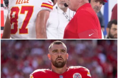 Andy Reid hints at Travis Kelce tensions with ‘mad’ admission