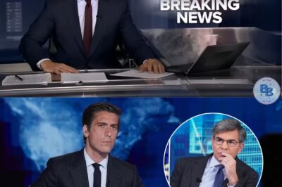 When the cameras stopped rolling, David Muir broke his silence