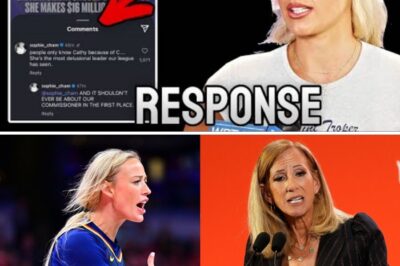 WNBA: Rebellion Against Leadership? Sophie Cunningham Exposes the Shocking Truth About Commissioner Cathy Engelbert and the Crisis Behind Caitlin Clark’s Stardom