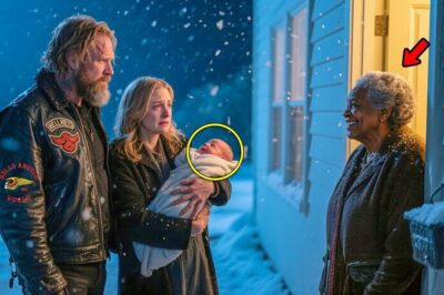 A Black Woman Shelters a Freezing Hell’s Angel Family for One Night, a Few Days Later Dozens of Bikers Arrive